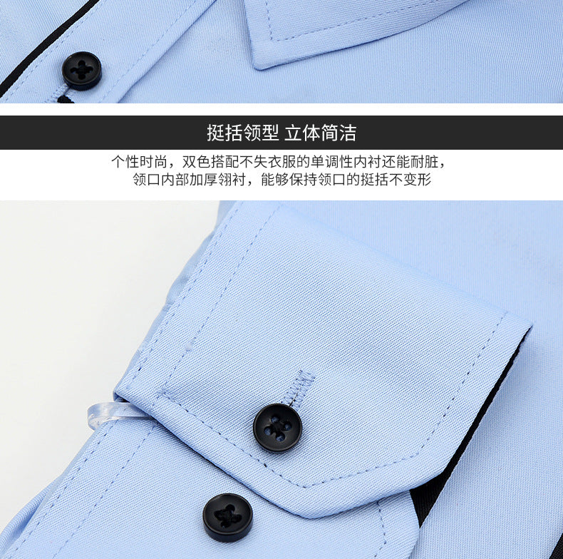 Slim-Fit Printed Dress Shirt