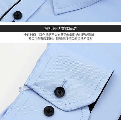 Slim-Fit Printed Dress Shirt