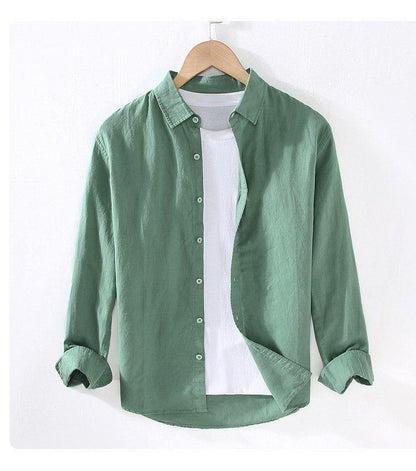 Lightweight Long-Sleeve Overshirt