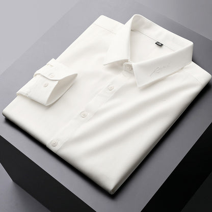 Non-Iron Embroidered Dress Shirt