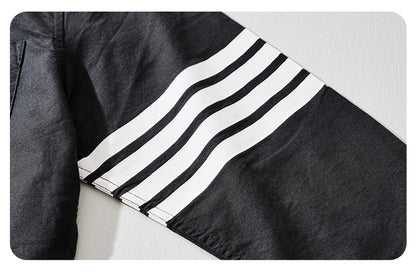 Two-Tone Long-Sleeve Shirt