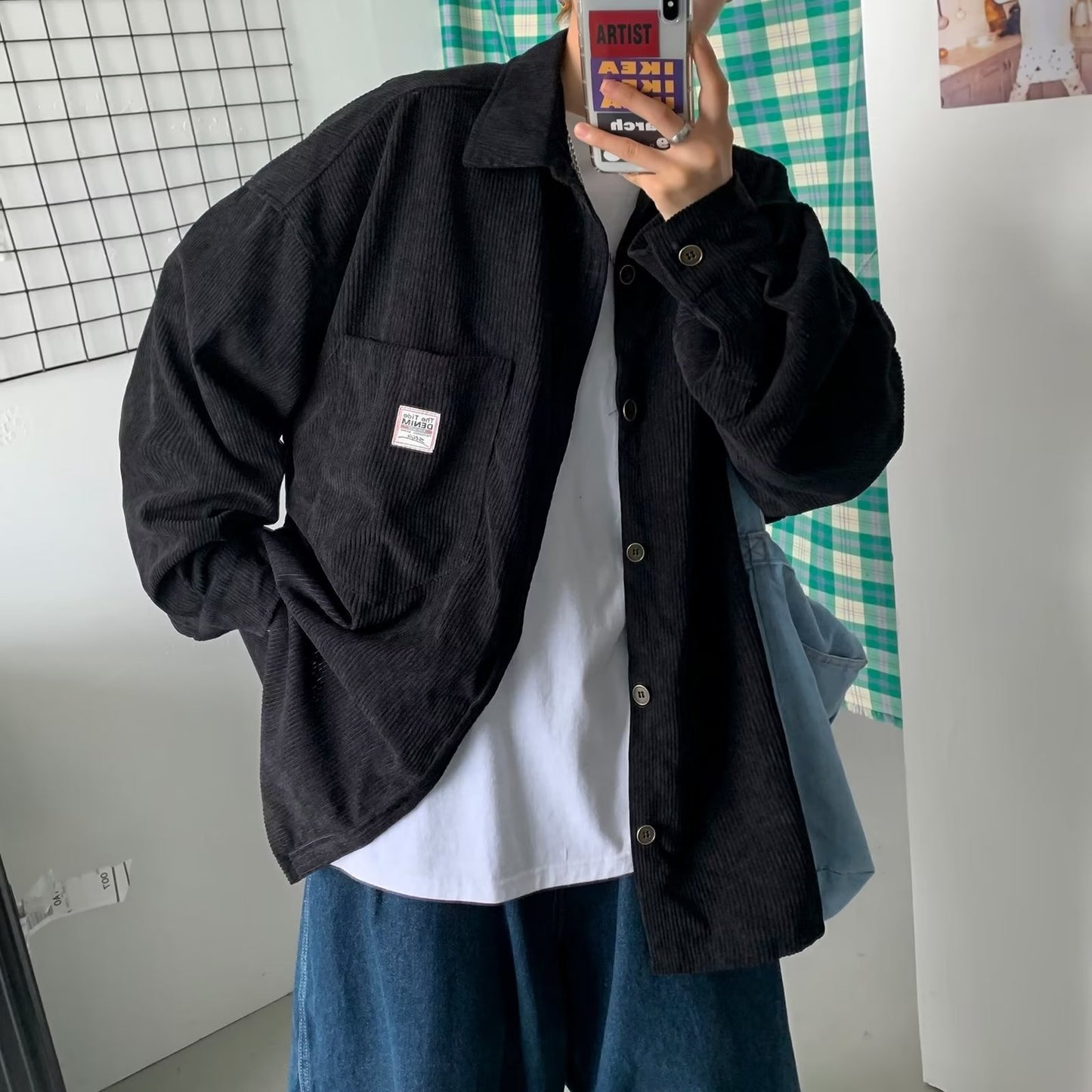 Corduroy Overshirt Jacket