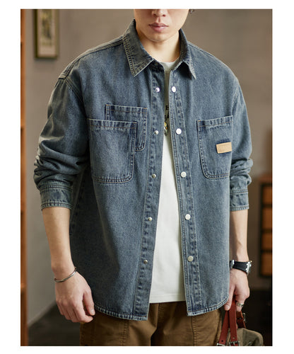 Classic Denim Shirt Jacket