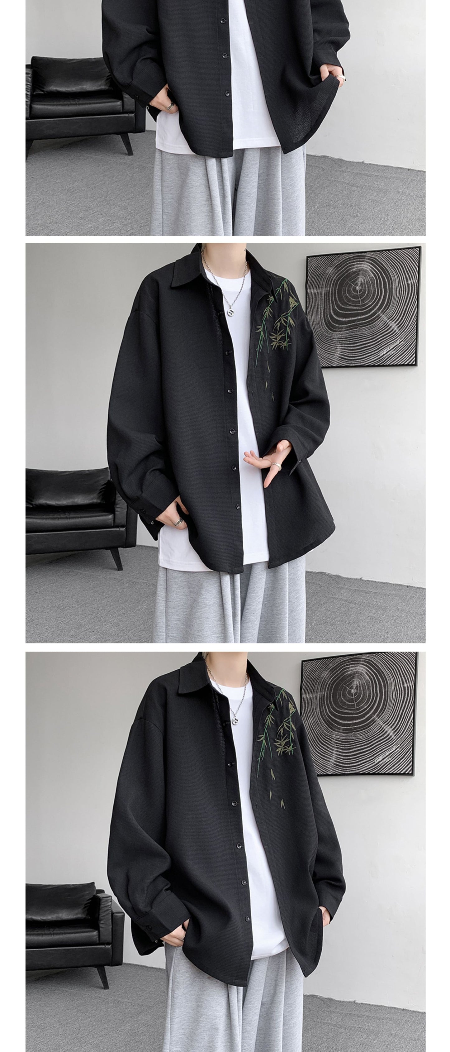 Embroidered Casual Shirt