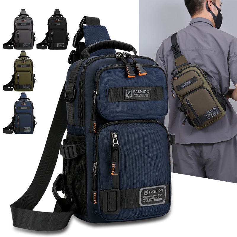 Outdoor Multi-Pocket Chest Bag