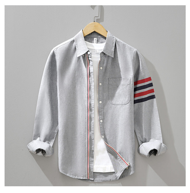 Retro Stripe Long-Sleeve Shirt