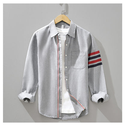 Retro Stripe Long-Sleeve Shirt