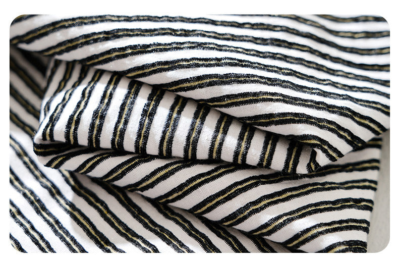 Classic Striped Long-Sleeve Shirt