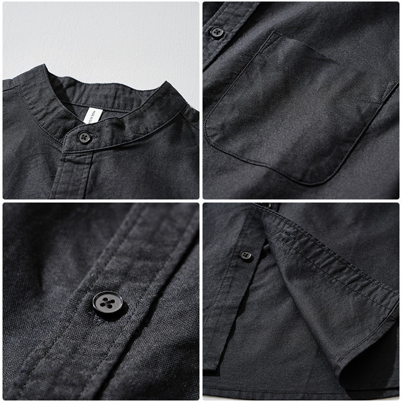 Casual Long-Sleeve Shirt Jacket