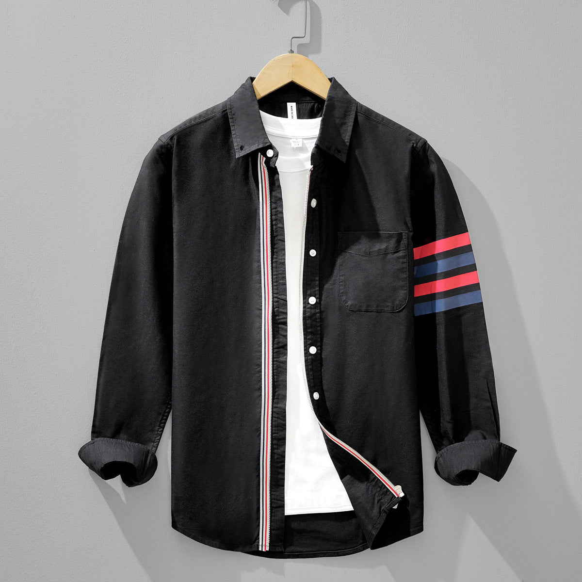Retro Stripe Long-Sleeve Shirt
