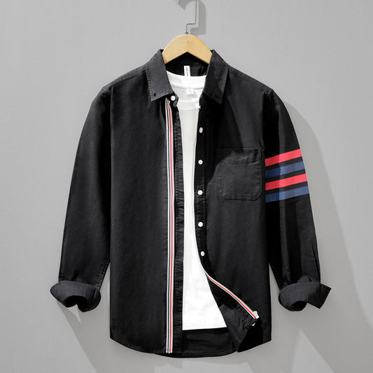 Retro Stripe Long-Sleeve Shirt