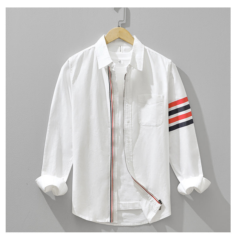 Retro Stripe Long-Sleeve Shirt