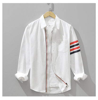 Retro Stripe Long-Sleeve Shirt