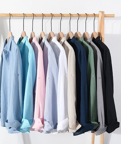 Lightweight Long-Sleeve Overshirt