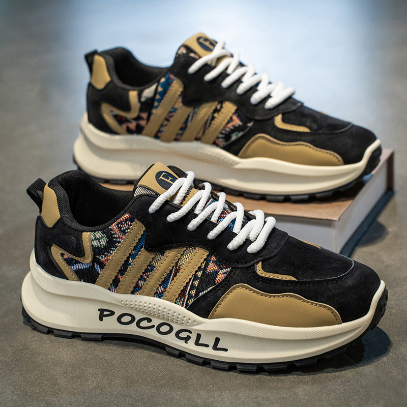 Breathable Knit Dad Sneakers