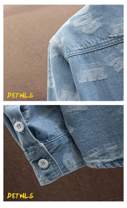 Casual Denim Overshirt Jacket