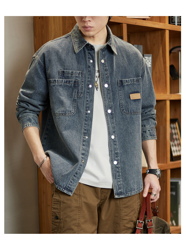 Classic Denim Shirt Jacket