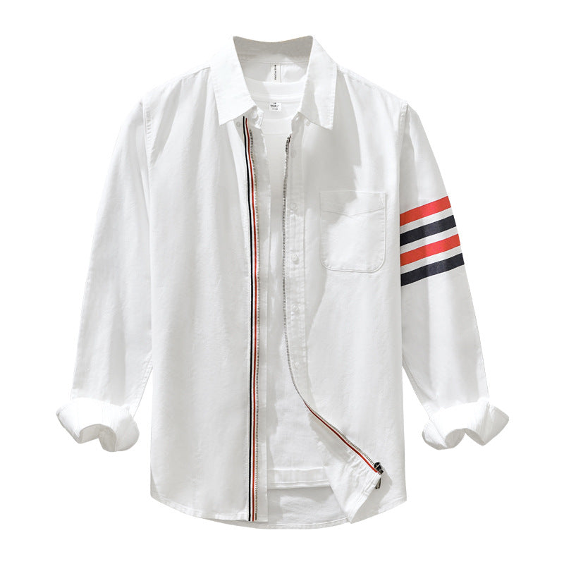 Retro Stripe Long-Sleeve Shirt