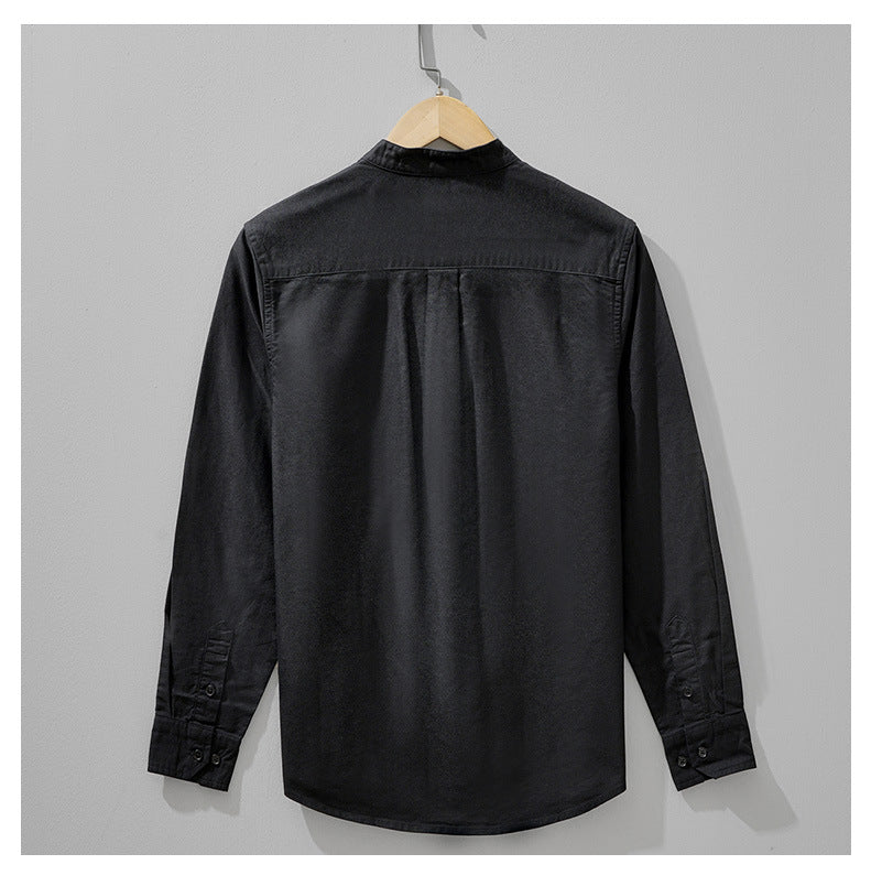 Essential Slim-Fit Long-Sleeve Shirt