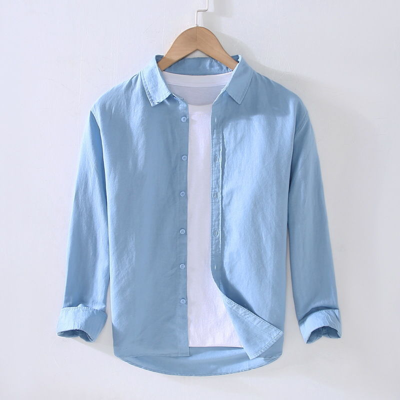 Lightweight Long-Sleeve Overshirt