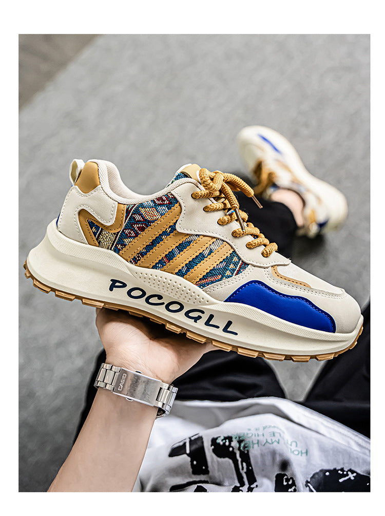 Breathable Knit Dad Sneakers