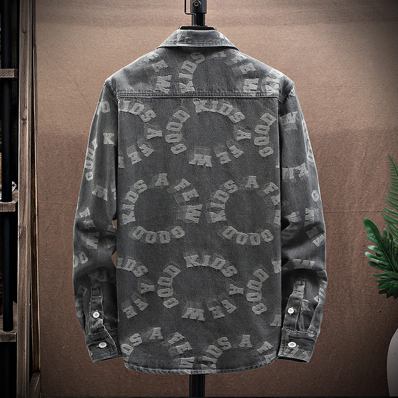 Casual Denim Overshirt Jacket