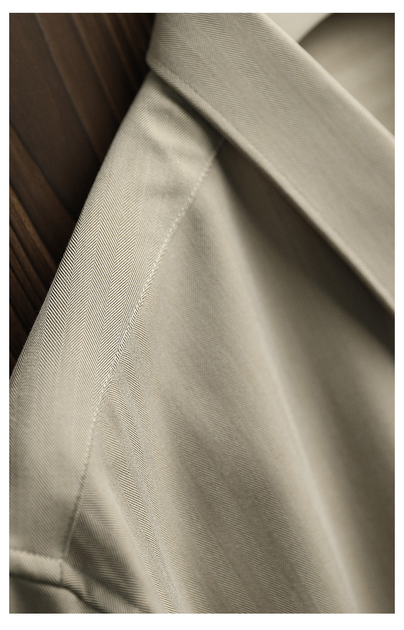 Non-Iron Embroidered Dress Shirt