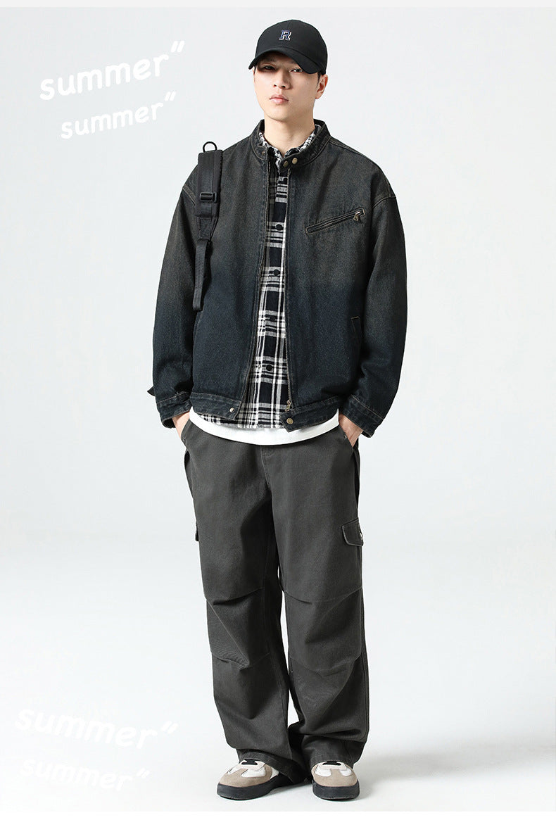 Retro Denim Casual Jacket
