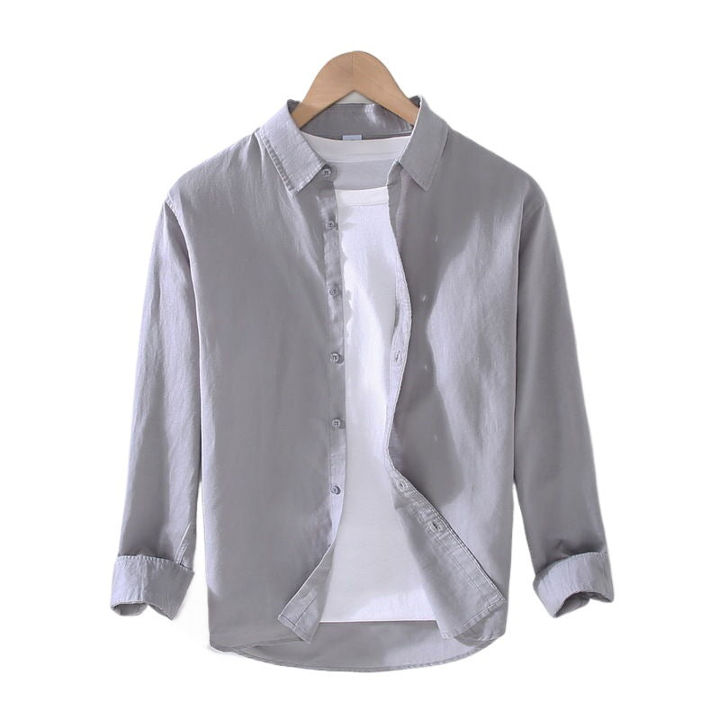Lightweight Long-Sleeve Overshirt