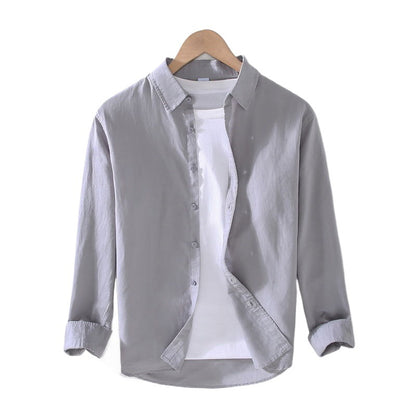 Lightweight Long-Sleeve Overshirt