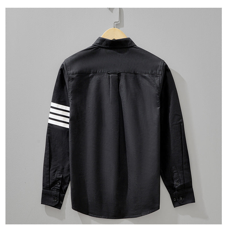 Two-Tone Long-Sleeve Shirt