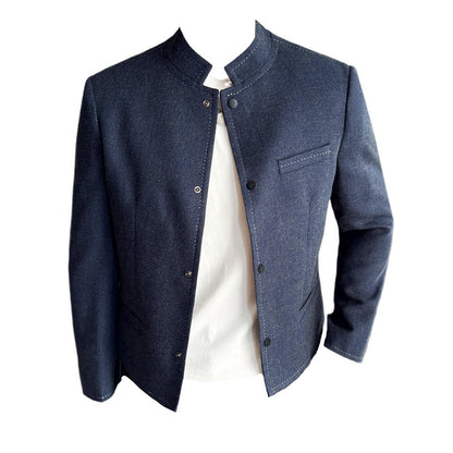 Stand-Collar Jacket