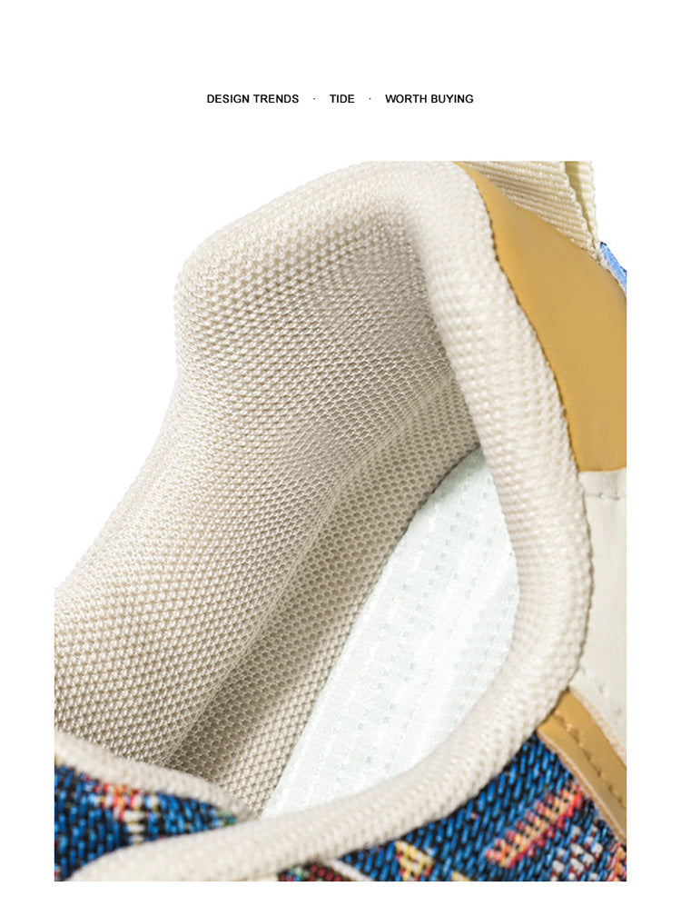 Breathable Knit Dad Sneakers