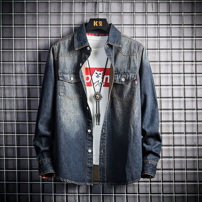 Pocket Denim Shirt Jacket