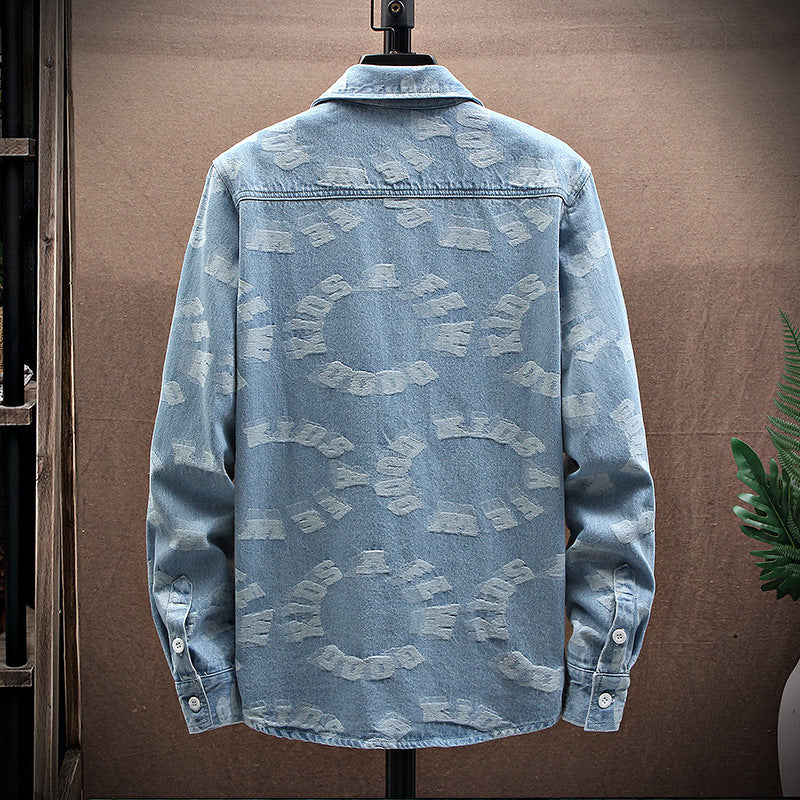 Casual Denim Overshirt Jacket