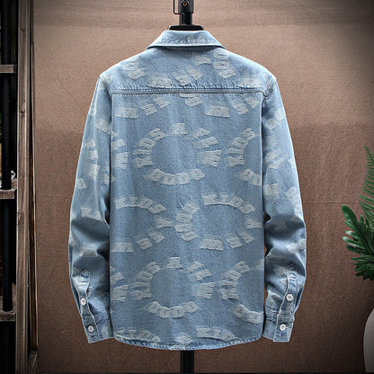 Casual Denim Overshirt Jacket