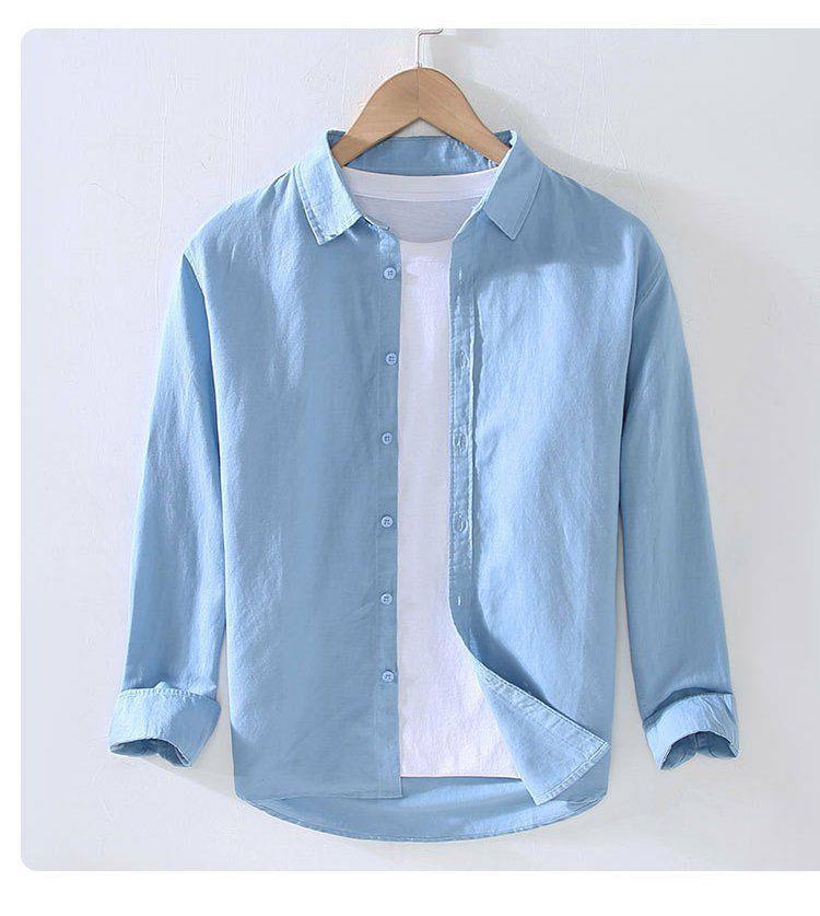 Lightweight Long-Sleeve Overshirt