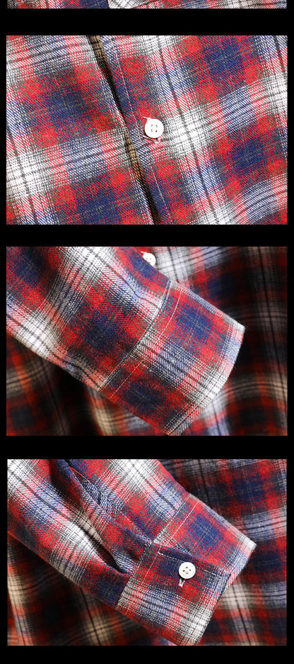 Relaxed Plaid Shirt Jacket