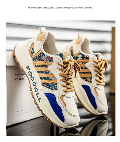Breathable Knit Dad Sneakers