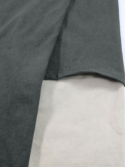 Panelled Knit Sweater