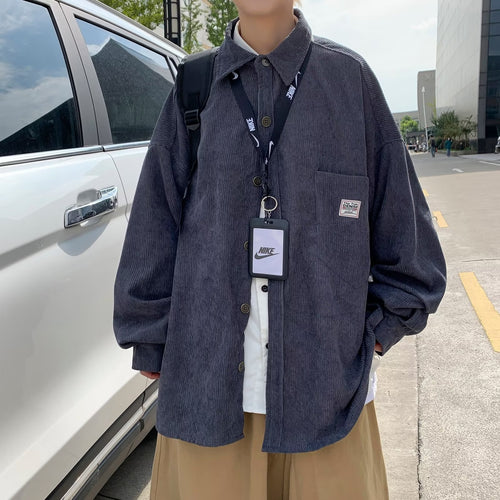 Corduroy Overshirt Jacket