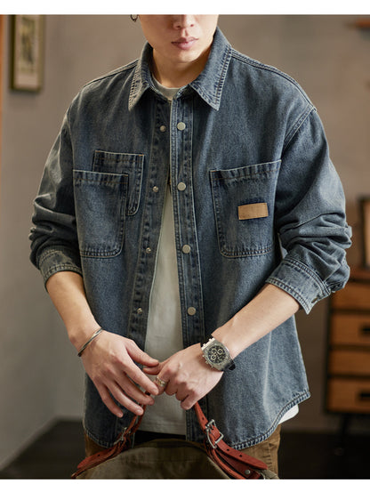 Classic Denim Shirt Jacket