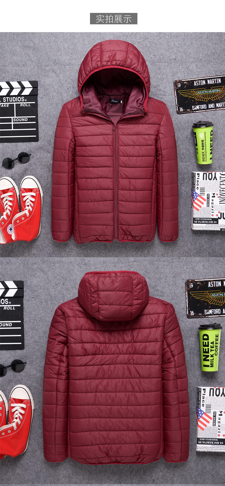 Ultralight Hooded Puffer Jacket