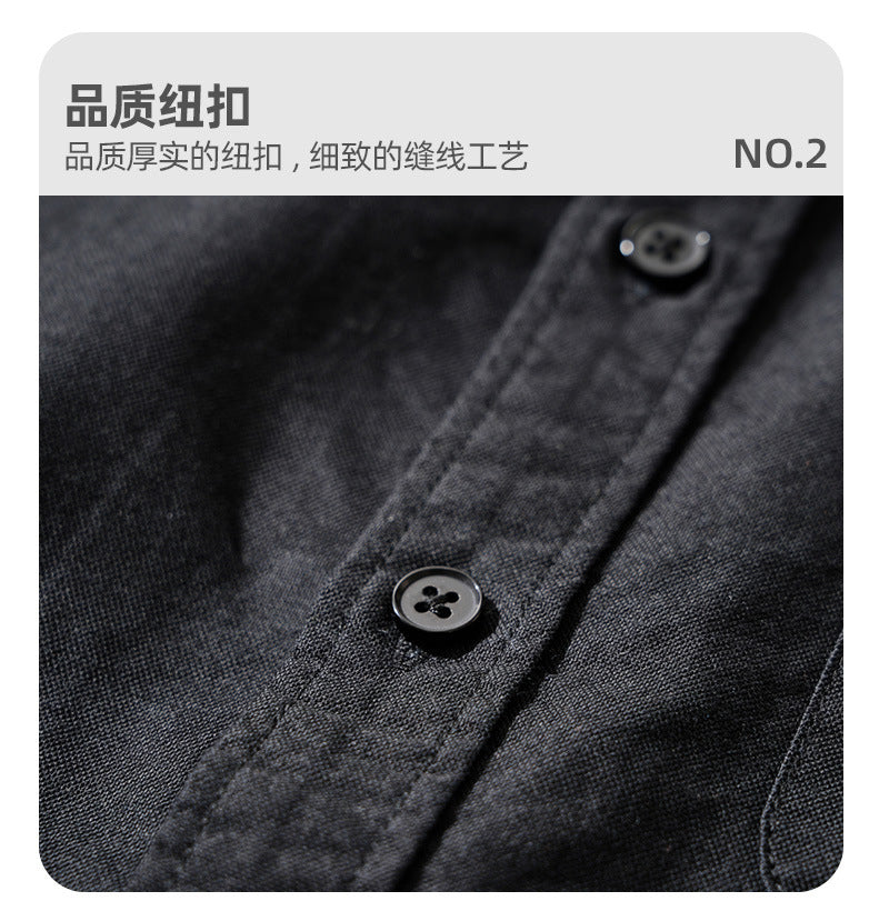 Essential Slim-Fit Long-Sleeve Shirt