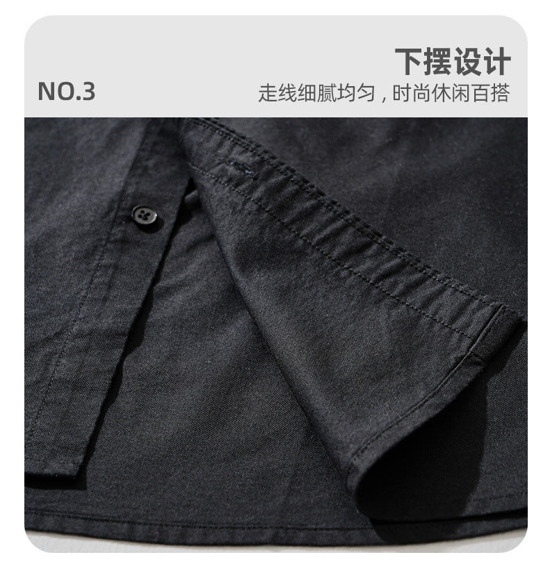 Casual Long-Sleeve Shirt Jacket