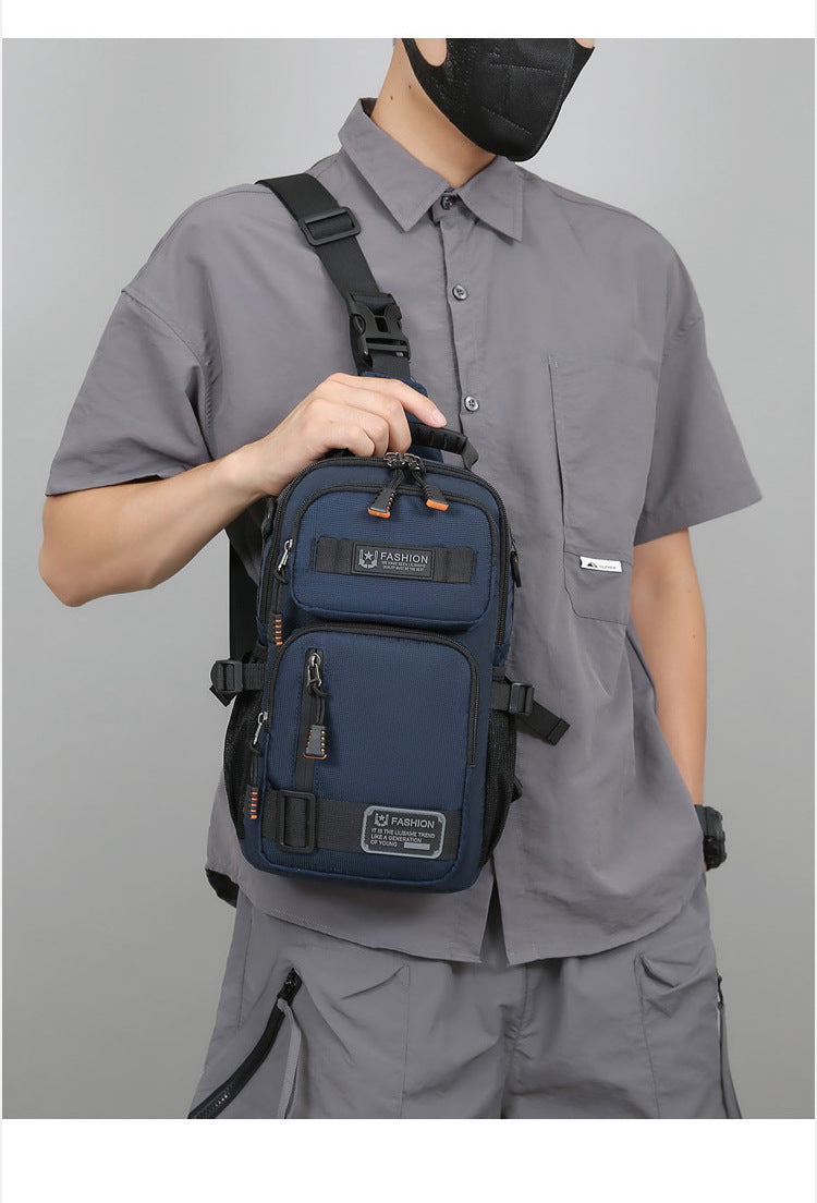 Outdoor Multi-Pocket Chest Bag