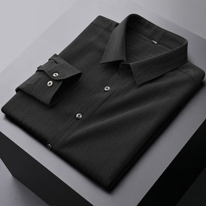 Non-Iron Embroidered Dress Shirt