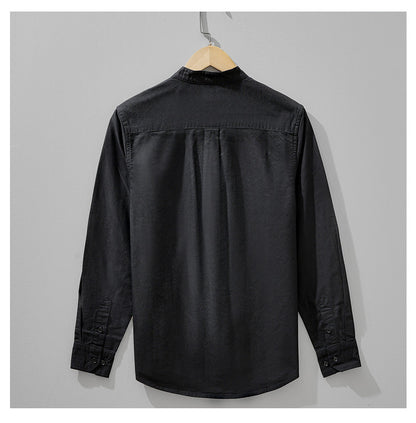 Casual Long-Sleeve Shirt Jacket