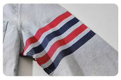 Retro Stripe Long-Sleeve Shirt