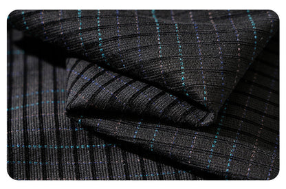 Slim-Fit Plaid Long-Sleeve Shirt